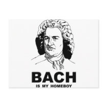 Bach is My Homeboy postcards
