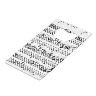 Bach music bottle opener