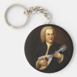 Bach on Mandolin Keychain