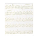 Bach Partita Memo Notepads