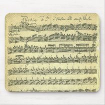 Bach Partita mousepads by missprinteditions Bach Partita mousepads