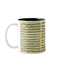 Bach Partita Coffee Mugs