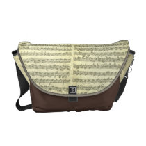 Bach Partita No. 3 for Solo Violin in Manuscript Courier Bag