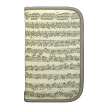 Bach Partita No. 3 for Solo Violin in Manuscript Planner