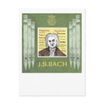 BACH postcard
