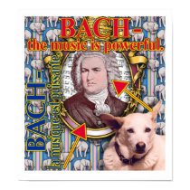 BACH - the music is powerful. posters