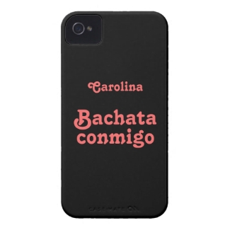 Bachata Conmigo Latin Dance Custom Name iphone 4g
