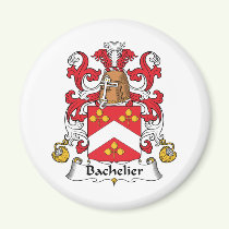 Bachelier Family Crest Magnet