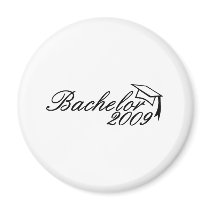 Bachelor 2009 refrigerator magnet