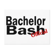Bachelor Bash (Official) postcards