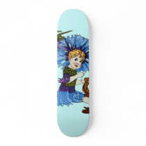 Bachelor Button skateboards by FlowerChildren Bachelor Button skateboards