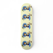Bachelor Button skateboards by FlowerChildren Bachelor Button skateboards