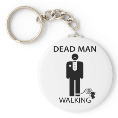 Bachelor: Dead Man Walking Keychain by game_over