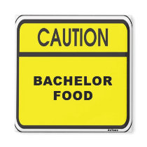 Bachelor Food magnets by ZsTees Bachelor Food magnets