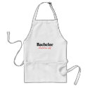 Bachelor (Limited Time Only) aprons by CelebrationZazzle Bachelor (Limited Time Only) aprons