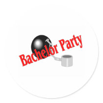 Bachelor Party (Ball and Chain) stickers