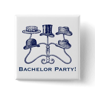 Bachelor Party Button