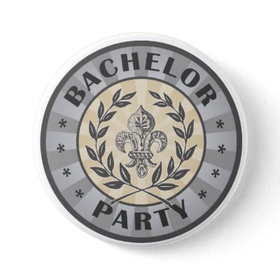 Bachelor Party Button