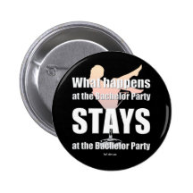Bachelor party button