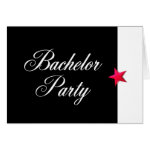 Bachelor Party Cards