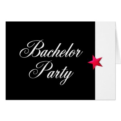 Bachelor Party Cards by dndartstudio