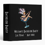 Bachelor Party Casino Showgirl for Groom Binder