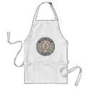 Bachelor Party Crest Design aprons by TeeShirtsTShirts Bachelor Party Crest Design aprons