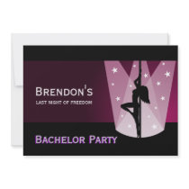 Bachelor Party Custom Invitation