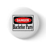 Bachelor Party Danger Pinback Button