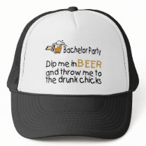 Bachelor Party Dip Me In Beer Mesh Hats
