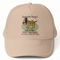Bachelor Party Dog T-shirts and Gifts Trucker Hat