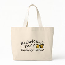 Bachelor Party (Drink Up Bitches Beer Jugs) bags
