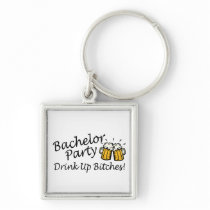 Bachelor Party (Drink Up Bitches Beer Jugs) Keychains