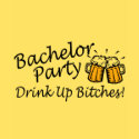 Bachelor Party (Drink Up Bitches Beer Jugs) shirt