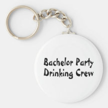 Bachelor Party Drinking Crew Keychains
