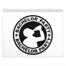 Bachelor Party drinking Wall Calendars