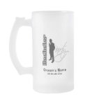 Bachelor party - grooms beer mugs & cups