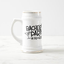 Bachelor Party In Progress Beer Stein mugs