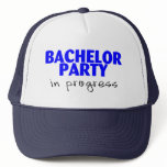 Bachelor Party In Progress Mesh Hats