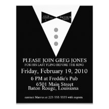 Bachelor Party Invitation