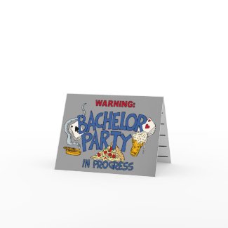 Bachelor Party invitation card