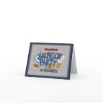 Bachelor Party Invitation Card