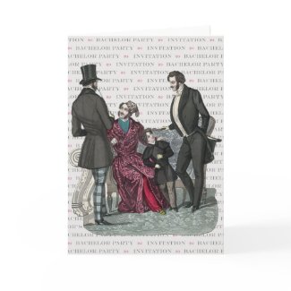Bachelor Party Invitation for a Man of the World