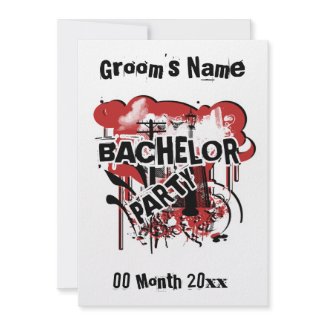 Bachelor party invitations template invitation