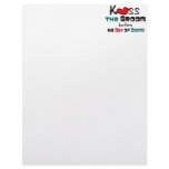 Bachelor Party Customized Letterhead