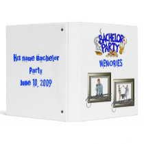 Bachelor Party Memories Binder by forbes1954 Bachelor Party Memories Binder