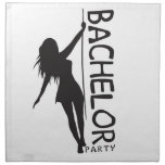 Bachelor Party Cloth Napkins