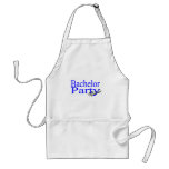 Bachelor Party Official Blue Aprons