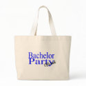 Bachelor Party Official Blue bags