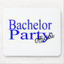 Bachelor Party Official Blue Mousepad